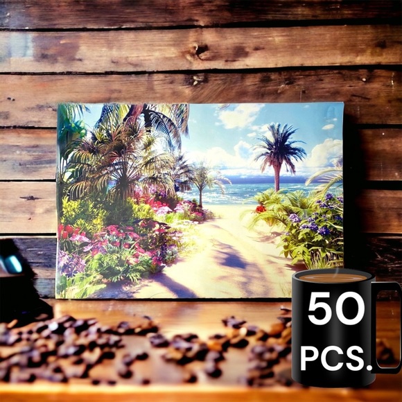 50 10X13 Poly Mailers Road to the Beach, Shipping Envelopes PRICE IS FIRM - Picture 2 of 7